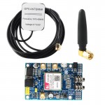 HR0214-81A SIM808 Module GSM GPRS GPS Development Board IPX SMA with GPS Breakout Arduino